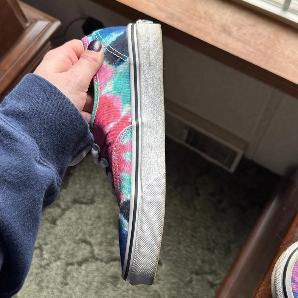 Tie-Dye Vans W6.5 M5 - Picture 7 of 11